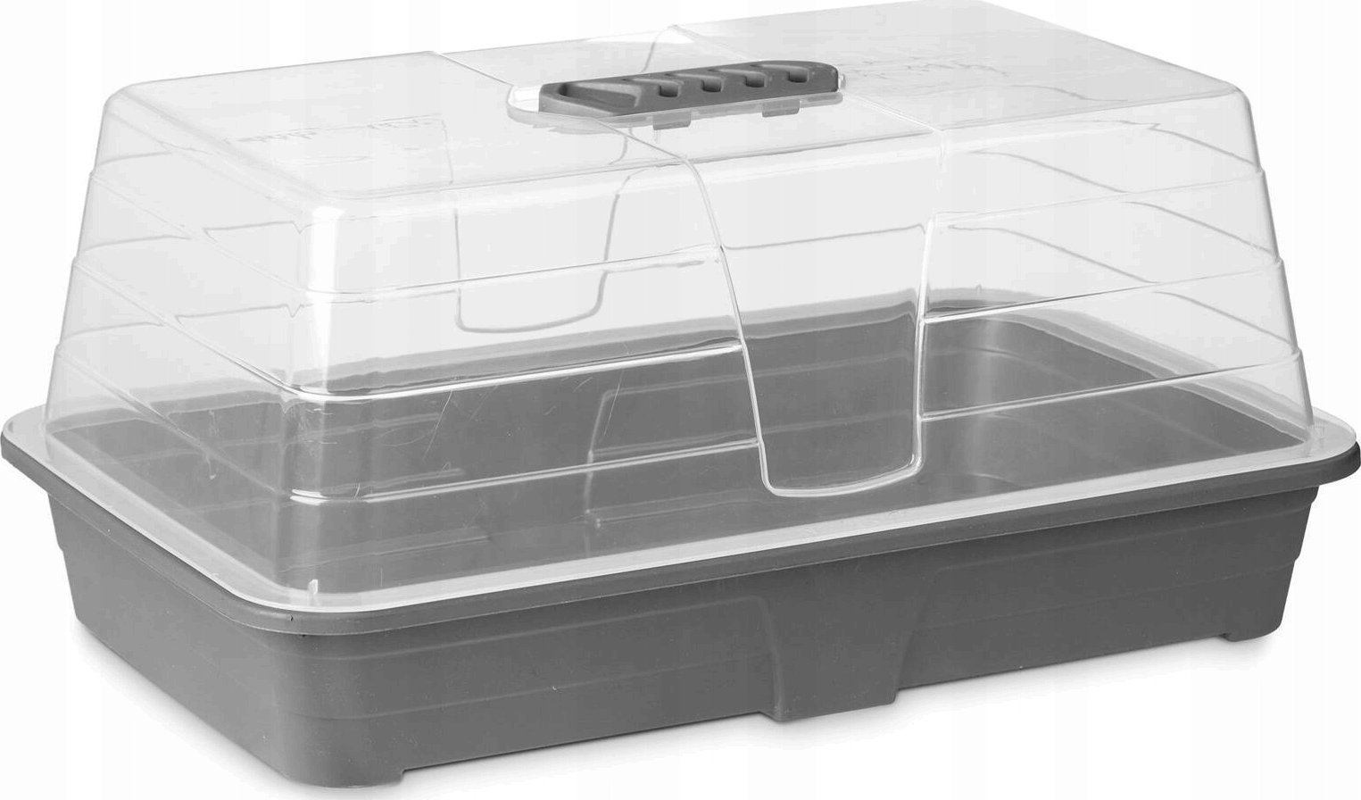 Ibergarden Miniszklarnia plastikowa, rozsadnik domowy, 24 x 38,4 x 18 cm