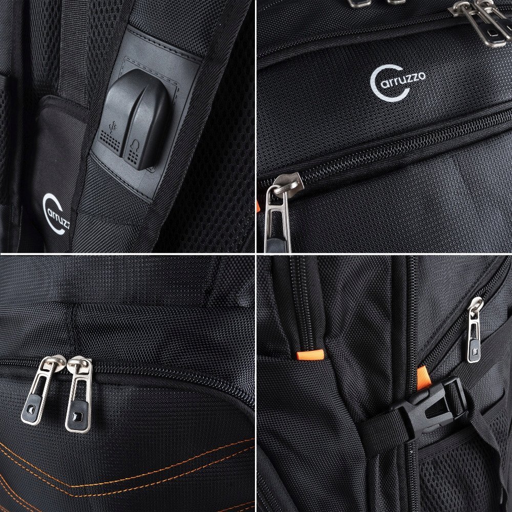 Plecak Carruzzo K403N PLECAK NA LAPTOP 17 BE LUXURY WODOODPORNY