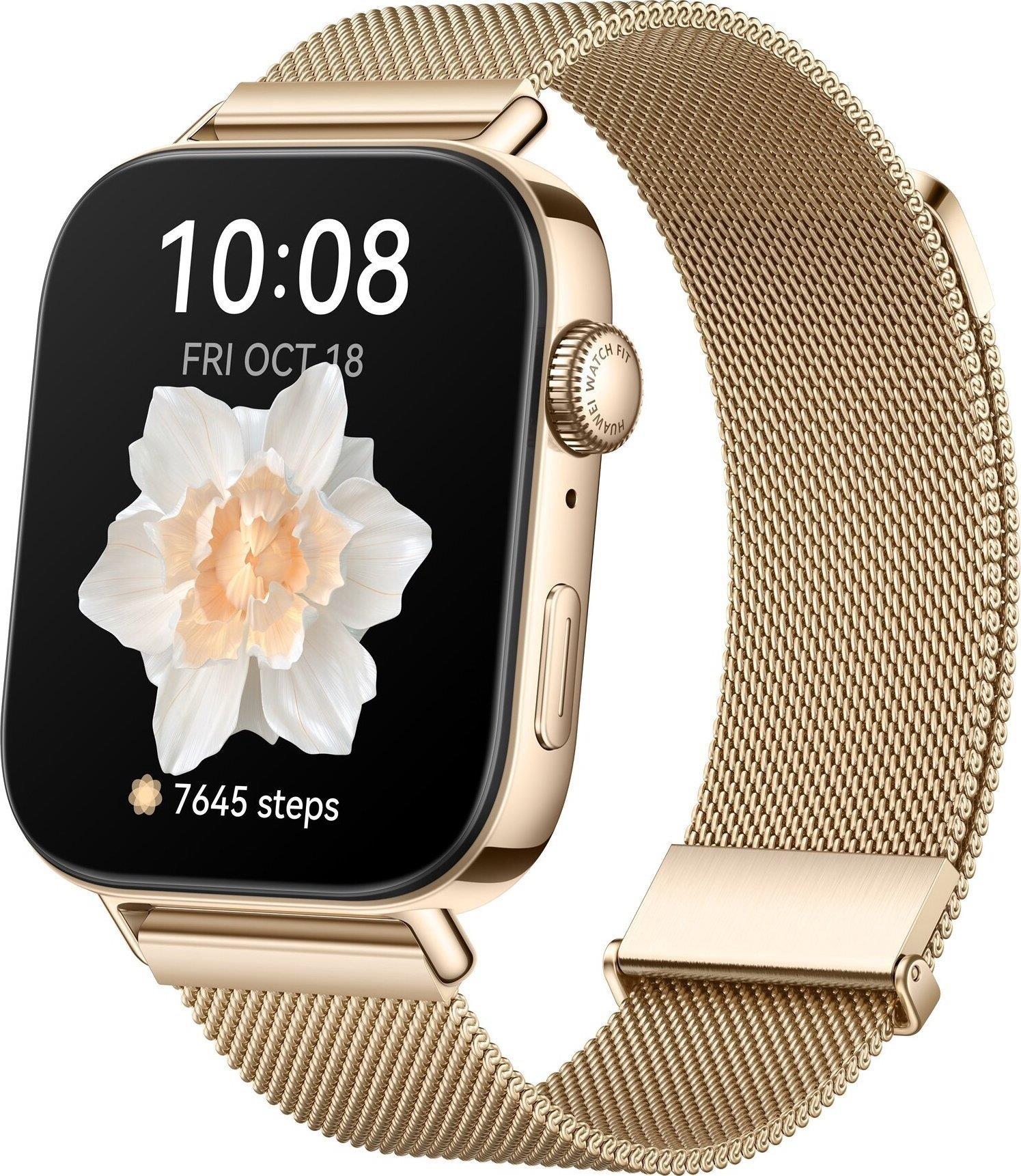 HUAWEI Watch Fit 3 Elegant Złoty