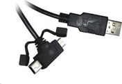 Kabel USB PremiumCord USB-A - 2 m  (ku2m2y)