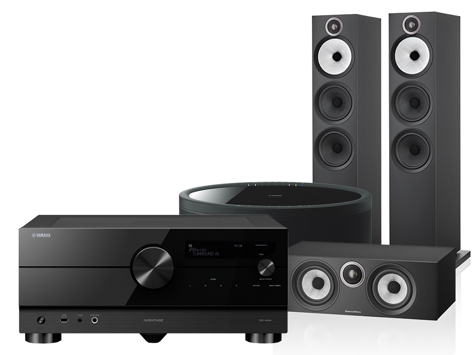 Yamaha RX-A4A + 603 S3 + HTM6 S3 + MusicCast 50