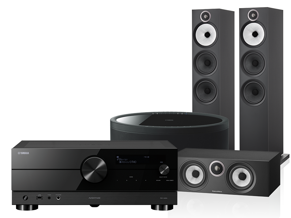 Yamaha RX-A2A + 603 S3 + HTM6 S3 + MusicCast 50