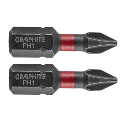 Topex Grupa sp. z o.o. S.K. Bity udarowe PH1x25mm 2szt. 56H500