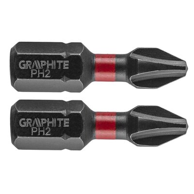 Topex Grupa sp. z o.o. S.K. Bity udarowe PH2x25mm 2szt. 56H501