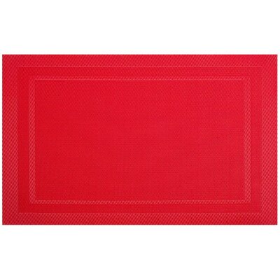 Podkładka AMBITION Fusion Fresh PVC/PS 30 x 45 cm Czerwony