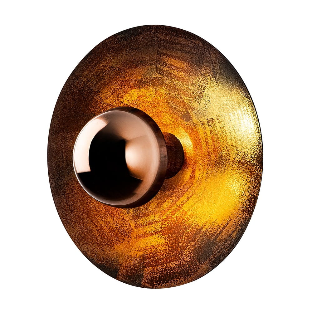 Kinkiet w kolorze brązu ø 28 cm Kurt – Opviq lights