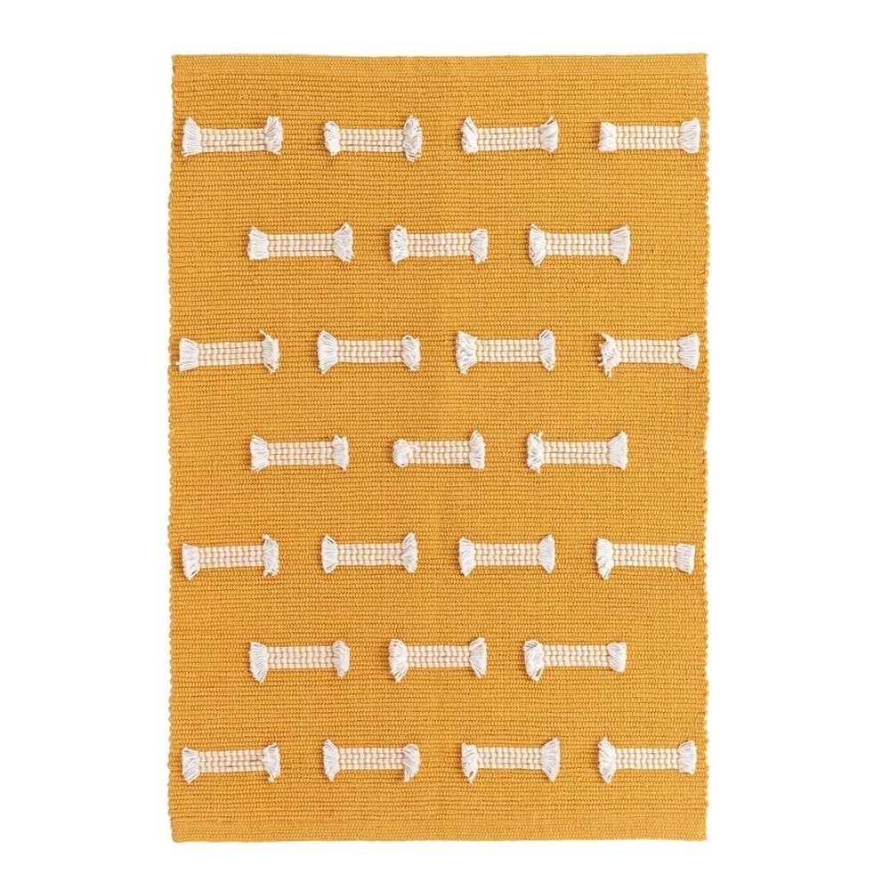 Dywan odpowiedni do prania w kolorze ochry 50x80 cm Juline – douceur d'intérieur