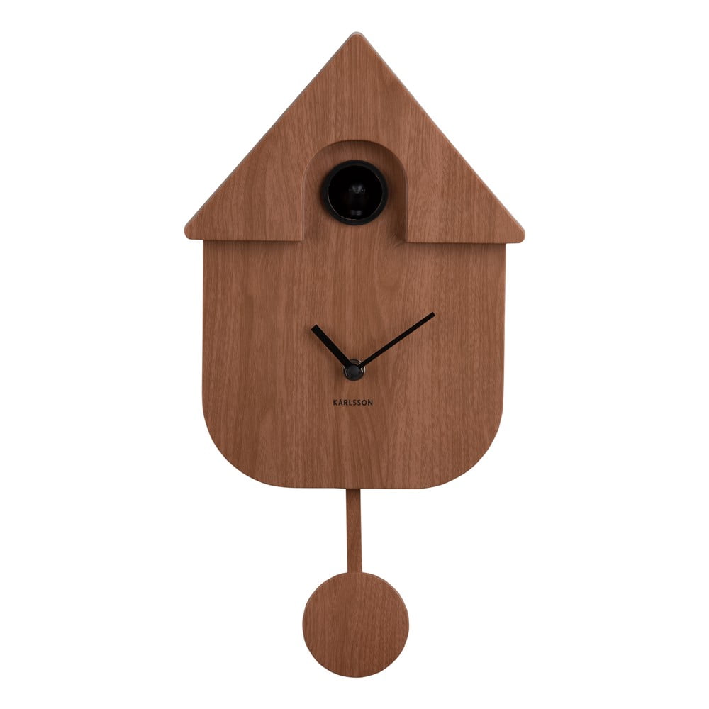 Wahadłowy zegar ścienny Modern Cuckoo – Karlsson