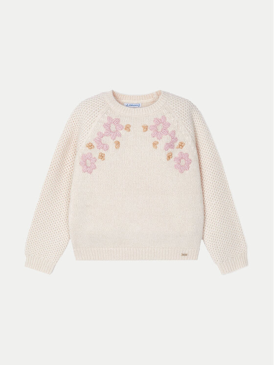Mayoral Sweter 4354 Różowy Regular Fit