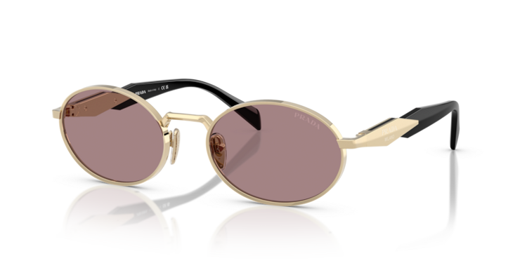Okulary Przeciwsłoneczne Prada PR 65ZS Pale Gold