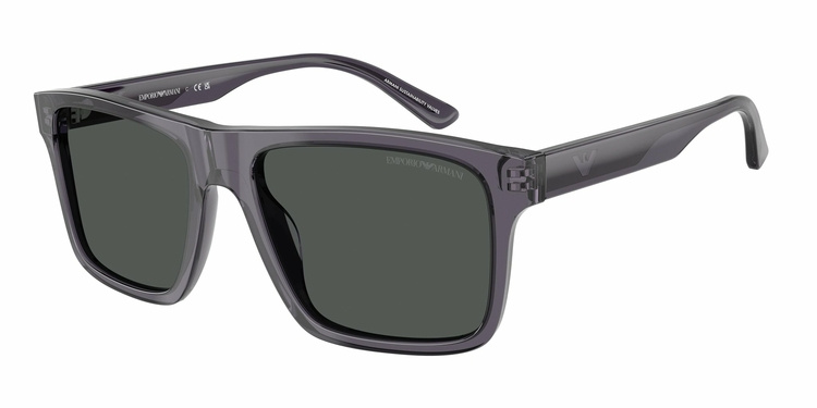 Okulary Przeciwsłoneczne Emporio Armani EA 4232 Transparent Dark Grey