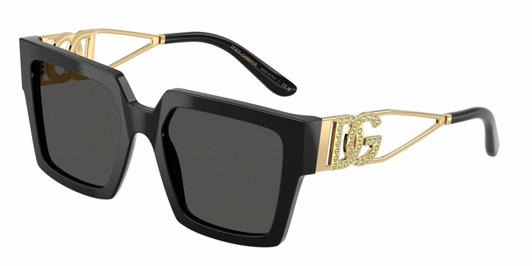Okulary Przeciwsłoneczne Dolce & Gabbana DG 4446B Black