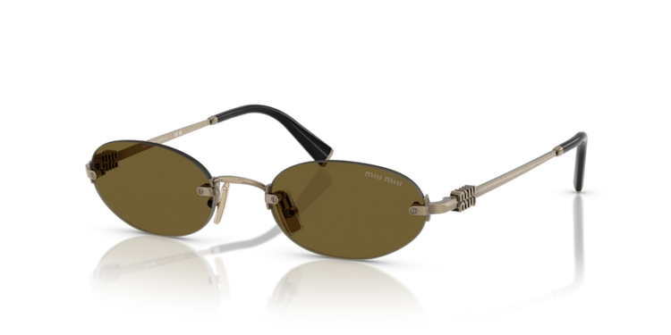 Okulary Przeciwsłoneczne Miu Miu MU A54S Old Gold