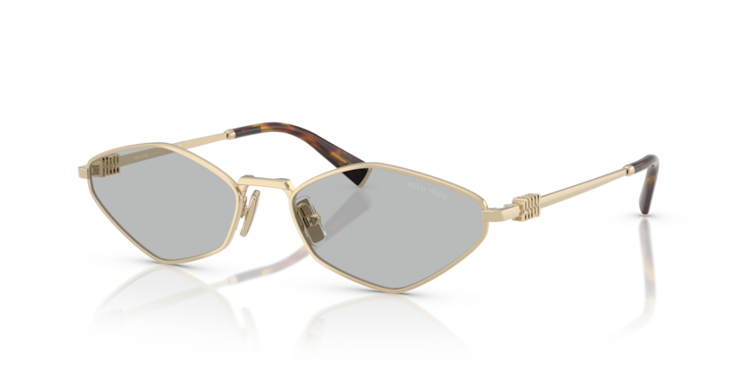 Okulary Przeciwsłoneczne Miu Miu MU 56ZS Pale Gold