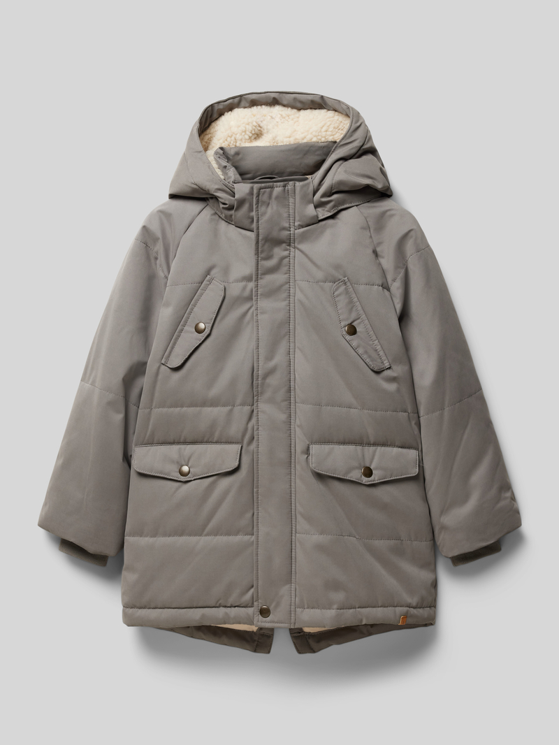 Parka z kieszeniami z patką model ‘GODO’