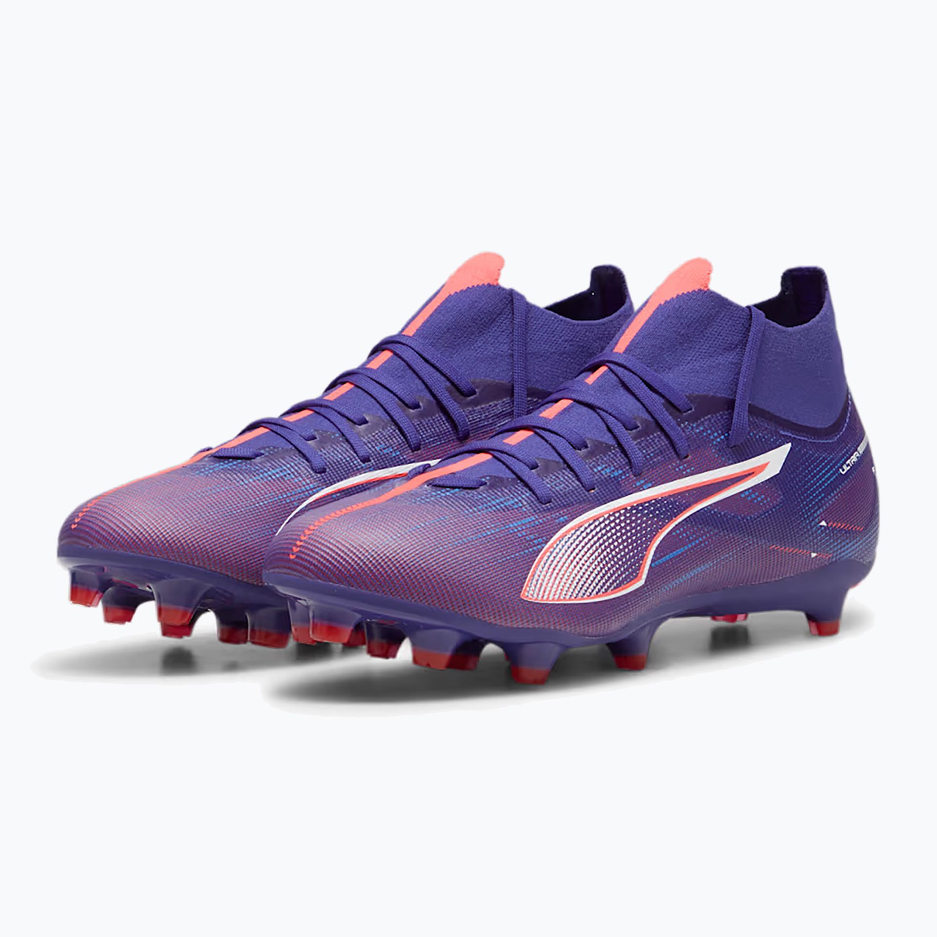 Buty piłkarskie PUMA Ultra 5 Match+ FG/AG lapis lazuli/puma white/sunset gloe WYSYŁKA W 24H 30 DNI NA ZWROT
