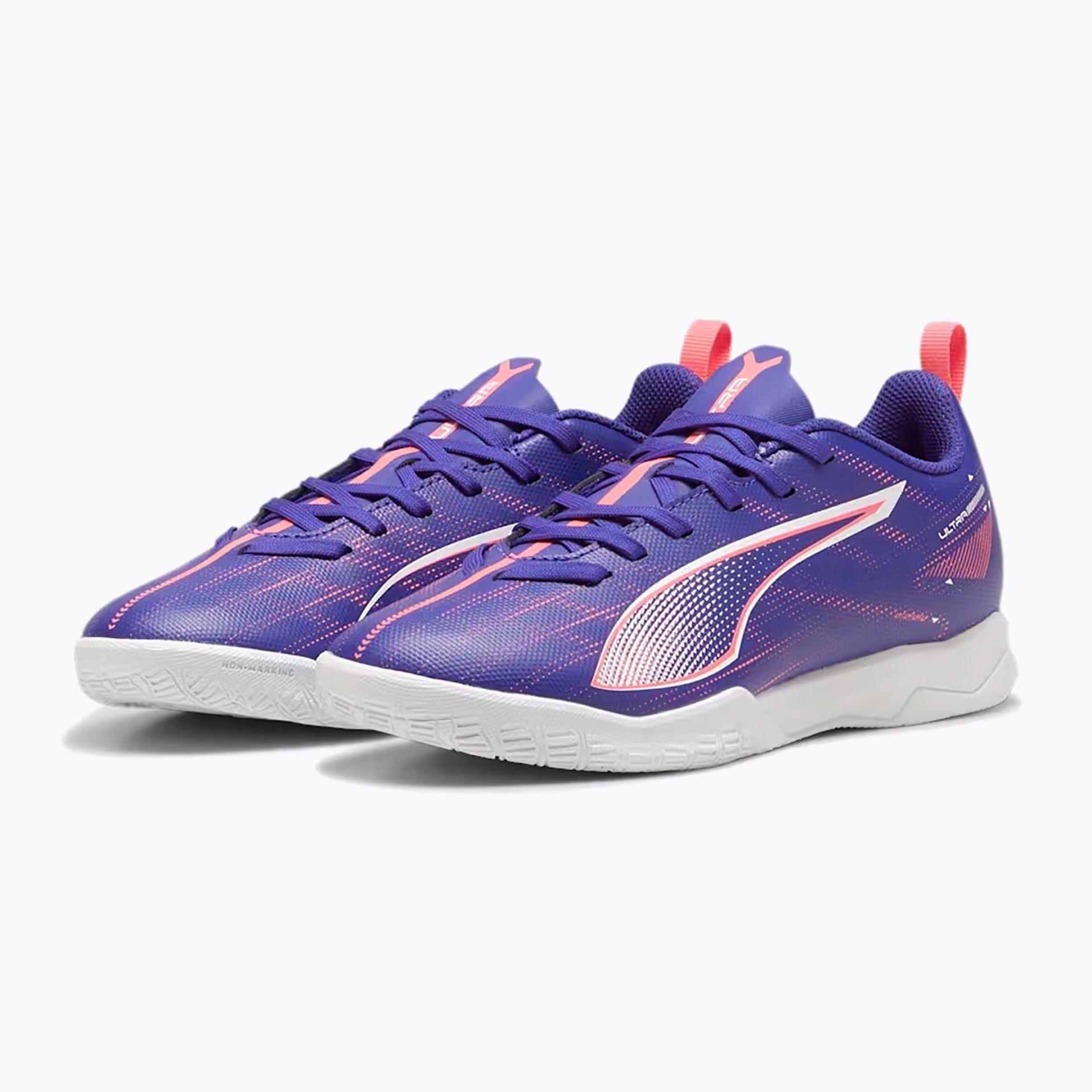 Buty piłkarskie dziecięce PUMA Ultra 5 Play IT Jr lapis lazuli/puma white/sunset gloe WYSYŁKA W 24H 30 DNI NA ZWROT