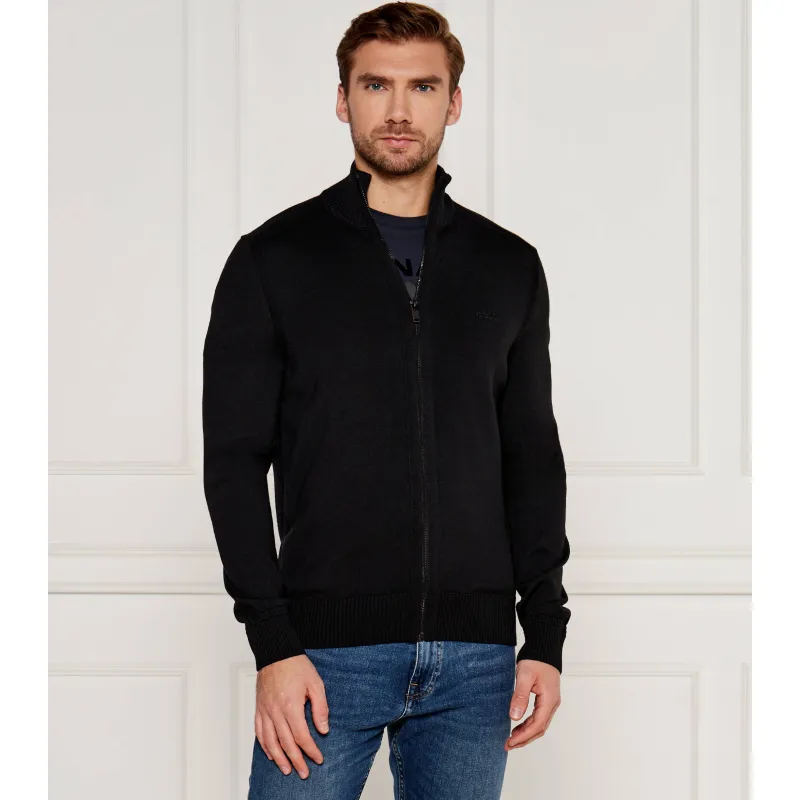 BOSS ORANGE Wełniany sweter Avac_FZ | Regular Fit