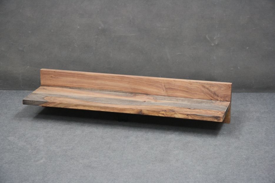 Półka Nature Grey #0109 Palisander Sheesham Olejowany 98X25X20 Cm B 4012