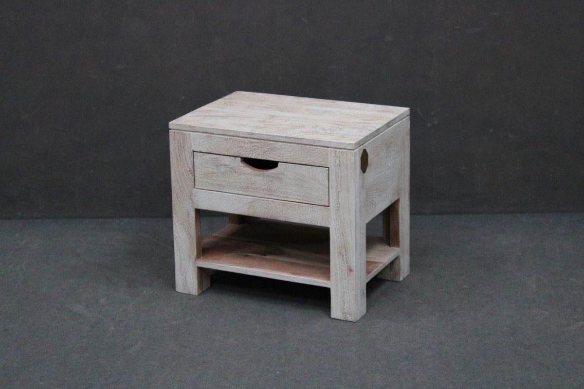 Szafka Nocna Nature White Akacja B 1564