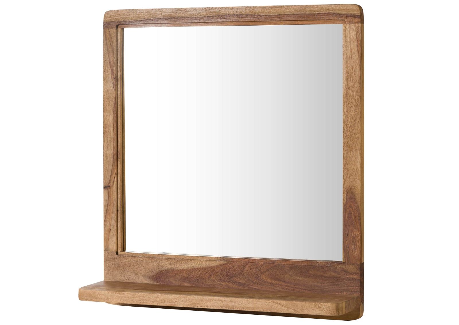 Lustro Malmo #280 Palisander Surowy Piaskowany 60X15X65 Cm B 8884