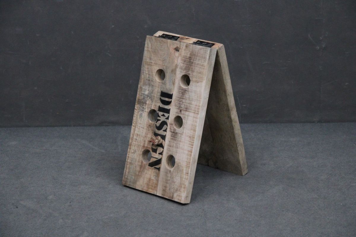 Stojak Na Wino Factory #150 Lite Drewno Mango 25X28X45 Cm B 6237
