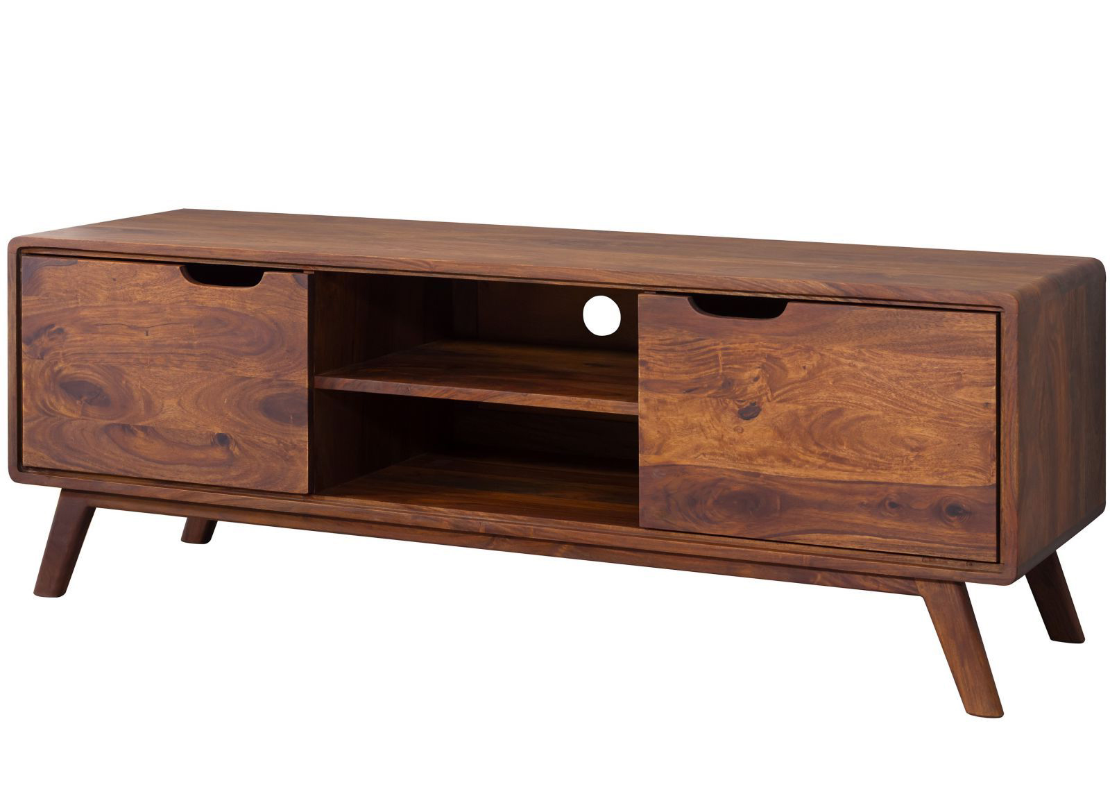 Szafka Rtv Malmo #119 Palisander Olejowany 134X40X48 Cm B 6301