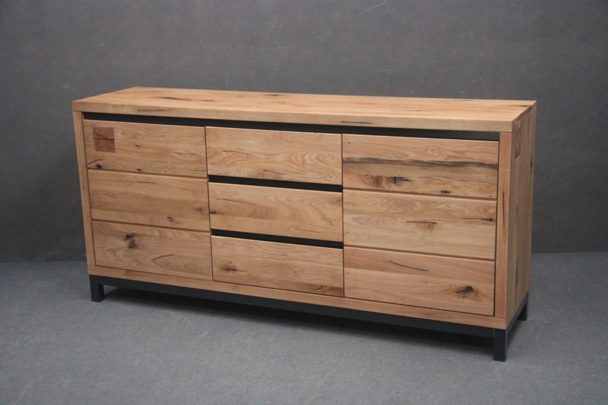 Komoda Villanders #109 Dąb Olejowany 175X45X85 Cm B 6011