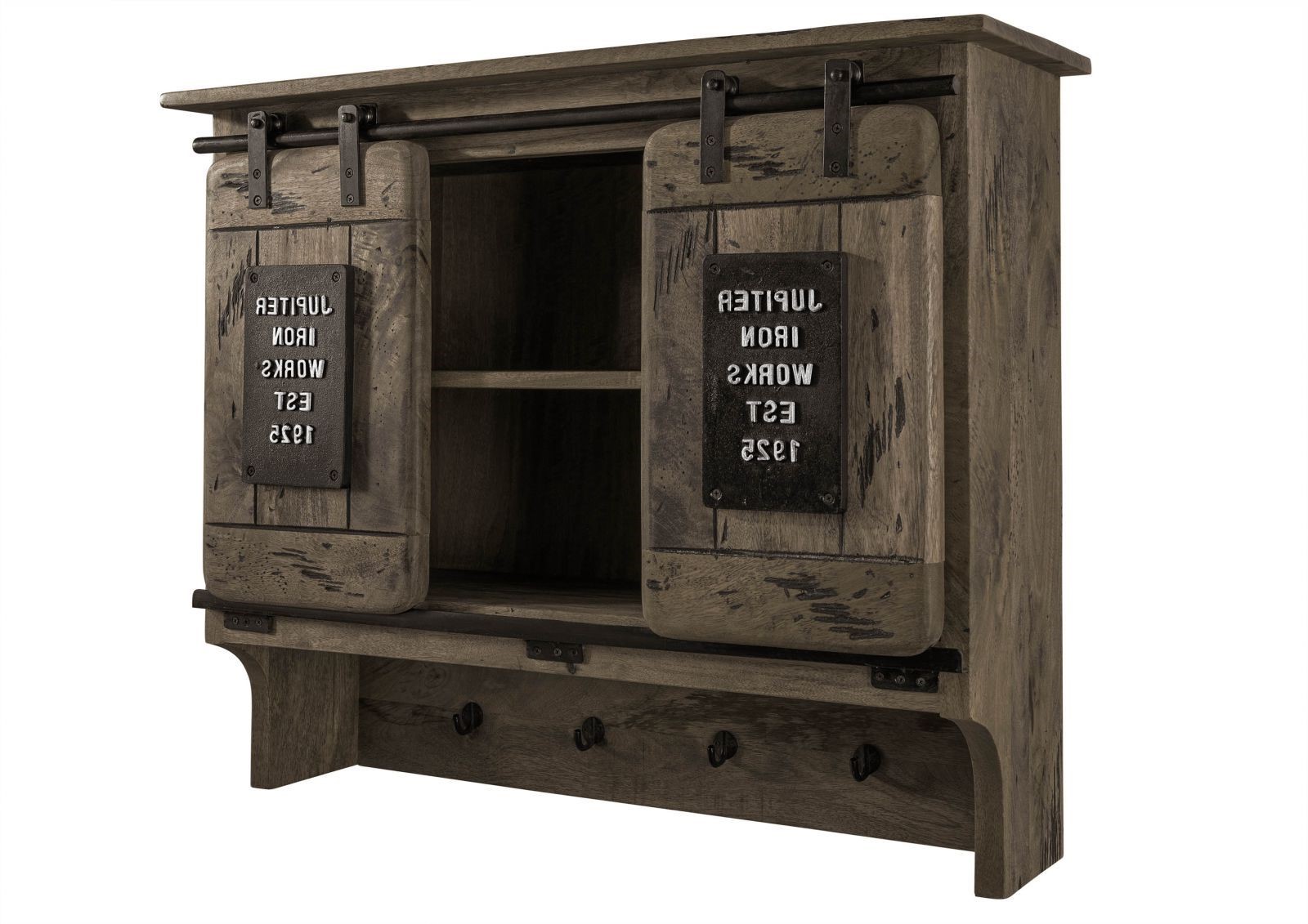 Wieszak Railway #260 Mango Lakierowane 90X30X75 Cm B 7811