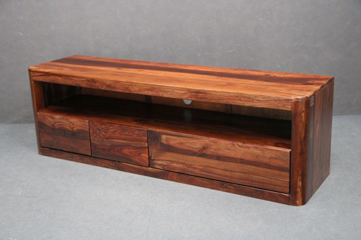 Szafka Rtv Toronto #247 Palisander Lakierowany 190X50X60 Cm B 7703