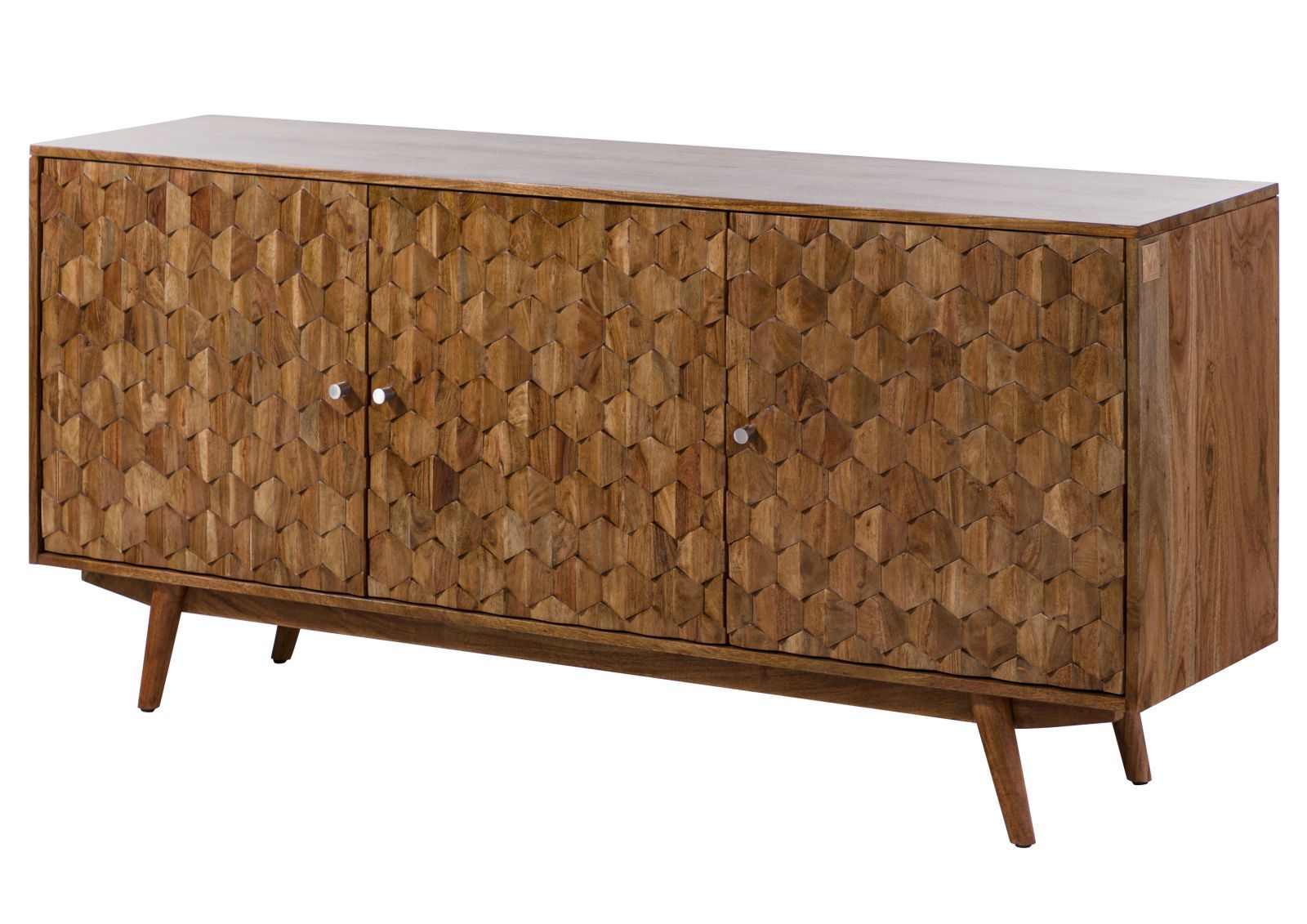 Komoda Mosayk #110 Akacja Lakierowana 160X42X75 Cm B 8334