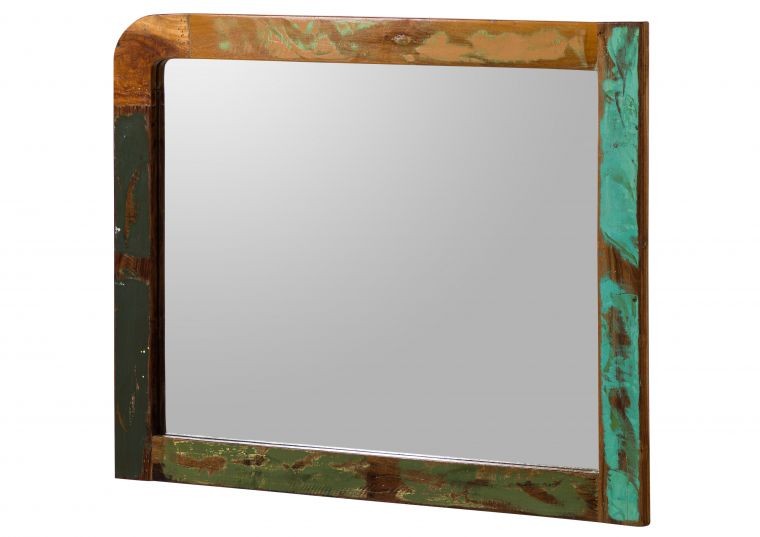 Lustro Sixties #115 Lakierowane Lite Drewno Z Odzysku (L) B 7073