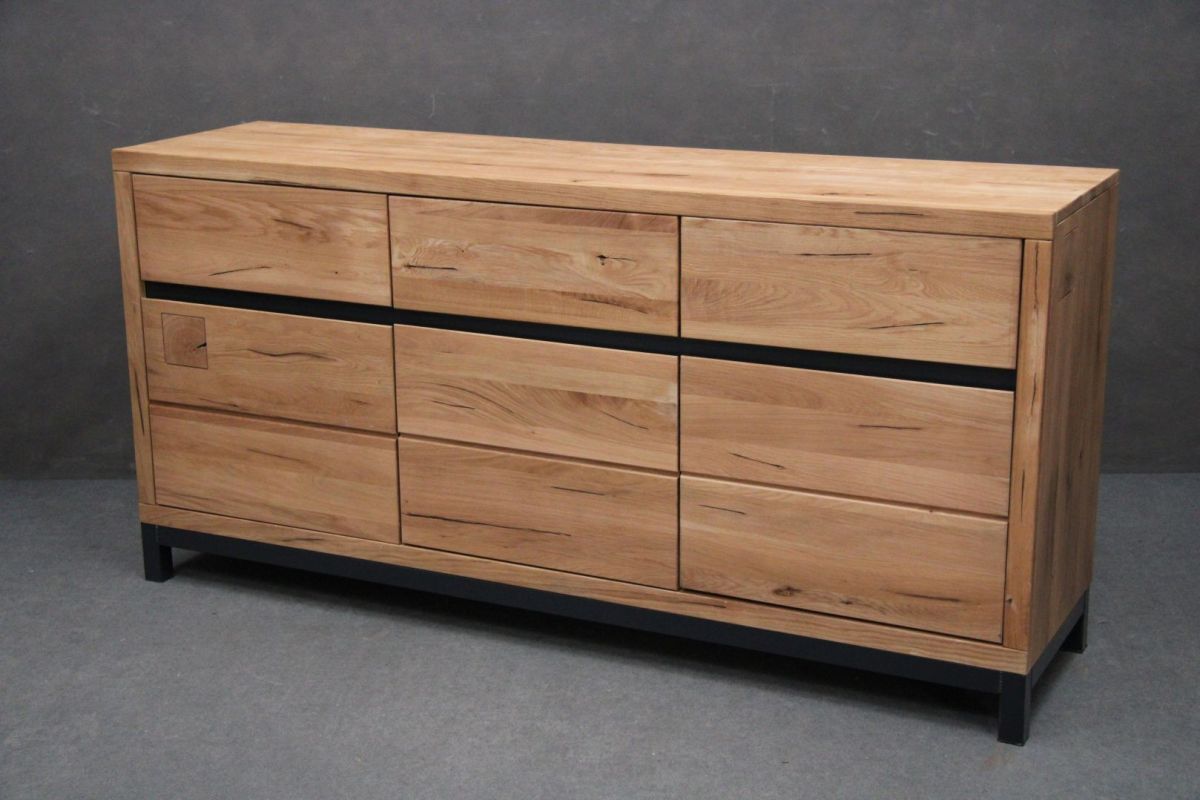 Komoda Villanders #108 Dąb Olejowany 175X45X85 Cm B 6565