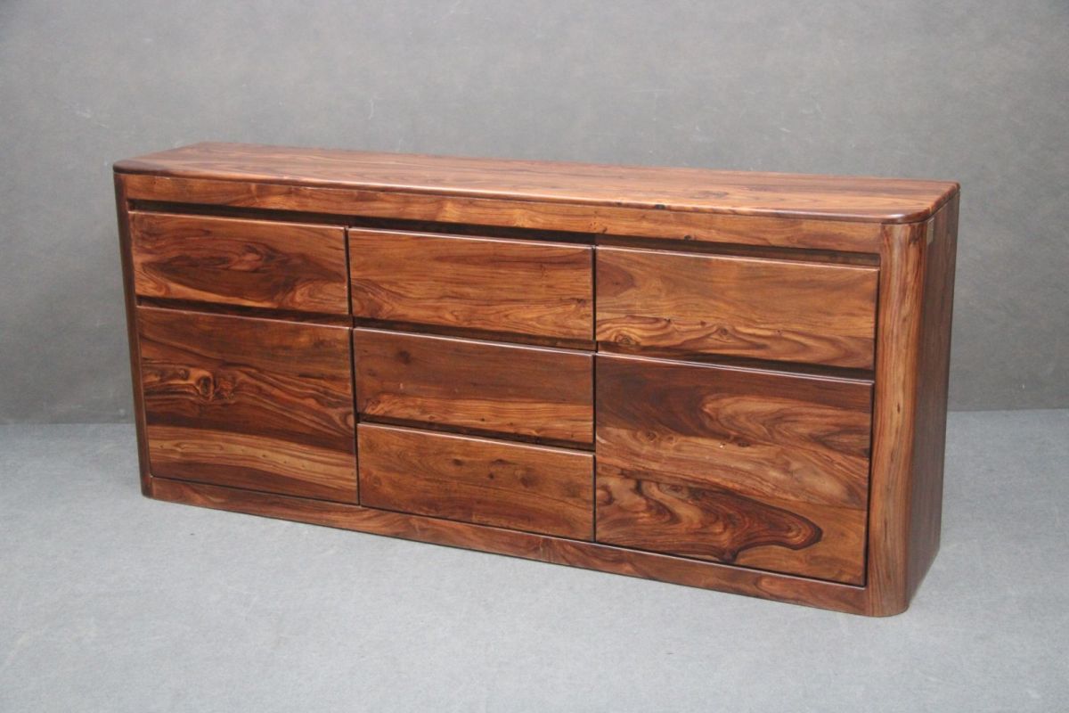 Komoda Toronto #202 Palisander Sheesham Lakierowany 185X40X80 Cm B 5942