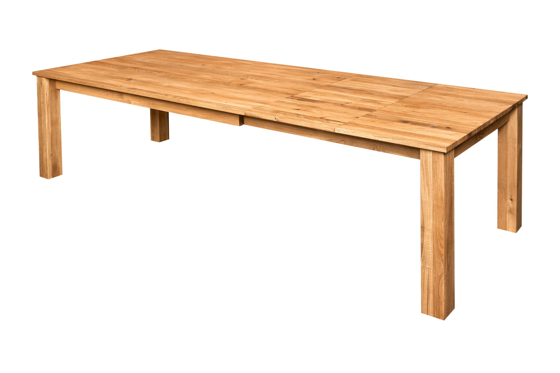 Stół Rozkładany Padua Dębowy Olejowany 160-210-260X100 Cm B 6252