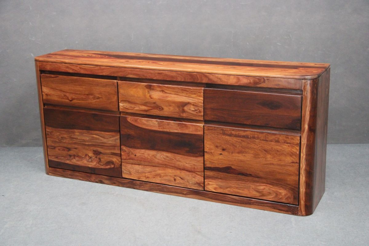 Komoda Toronto #201 Palisander Lakierowany 185X40X80 Cm B 7683