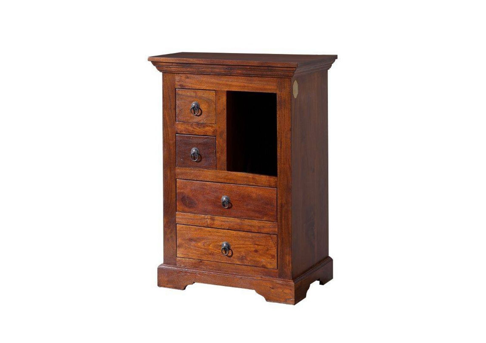Komoda Oxford #503 Akacja Lakierowana 55X40X80 Cm B 5232