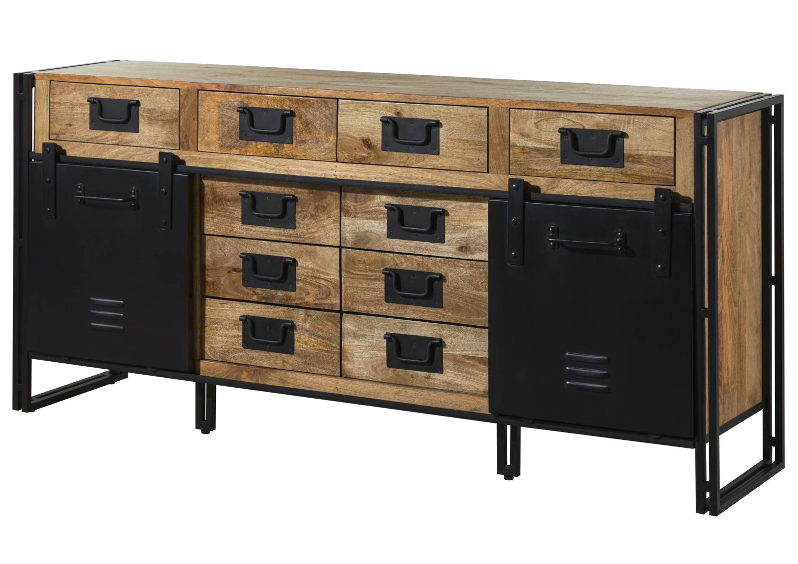 Komoda Blackburn #109 Mango Lakierowane 195X45X90 Cm B 8376