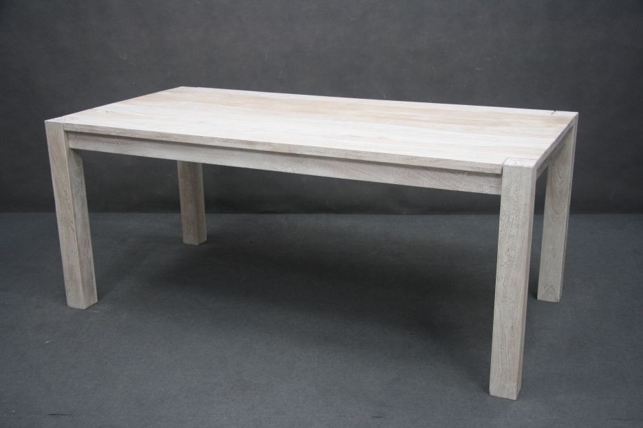 Stół Nature White #105 Akacja Bielona 180X90 Cm B 2067