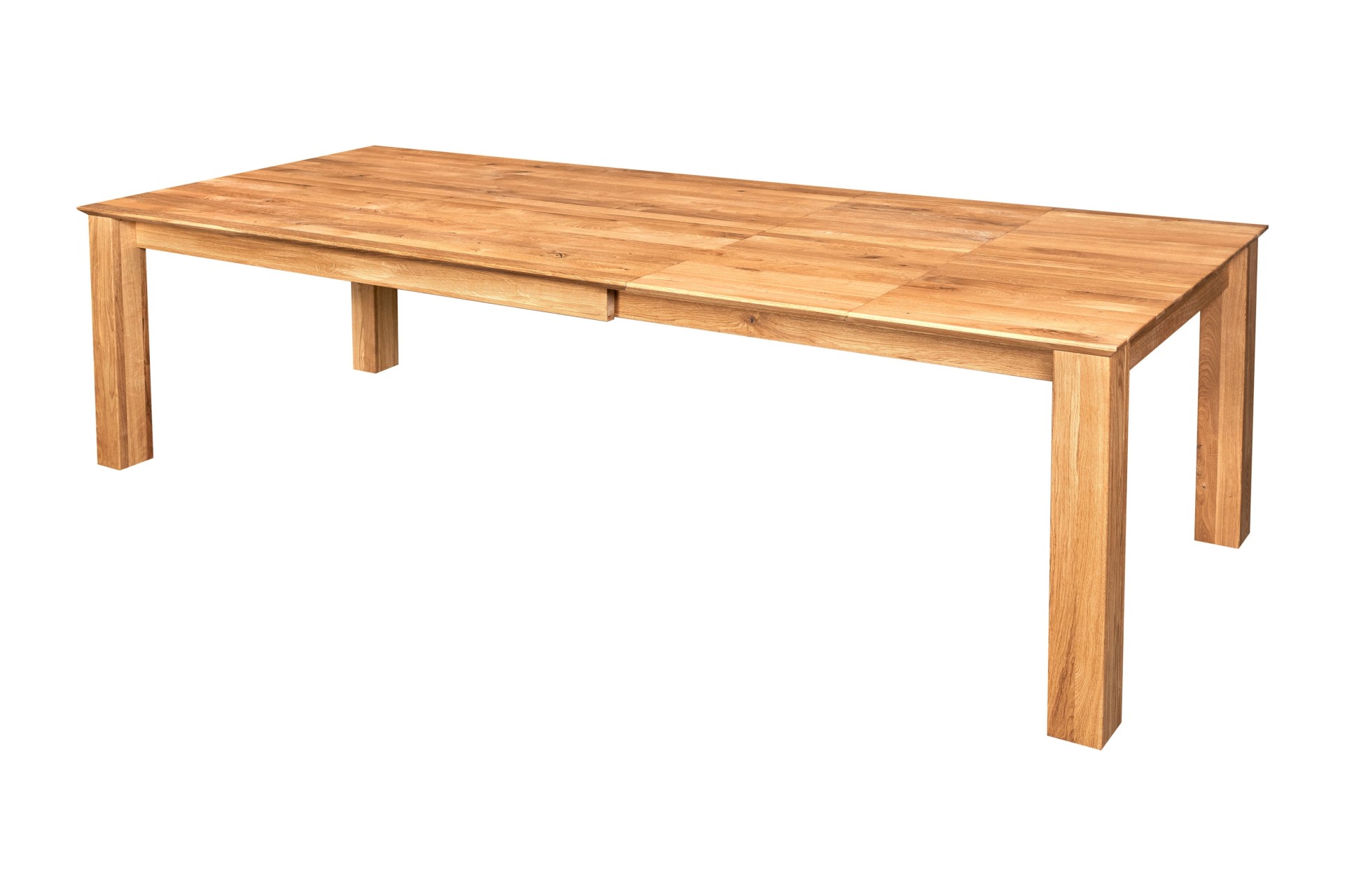 Stół Rozkładany Padua Dębowy Olejowany 160-210-260X100 Cm B 6251
