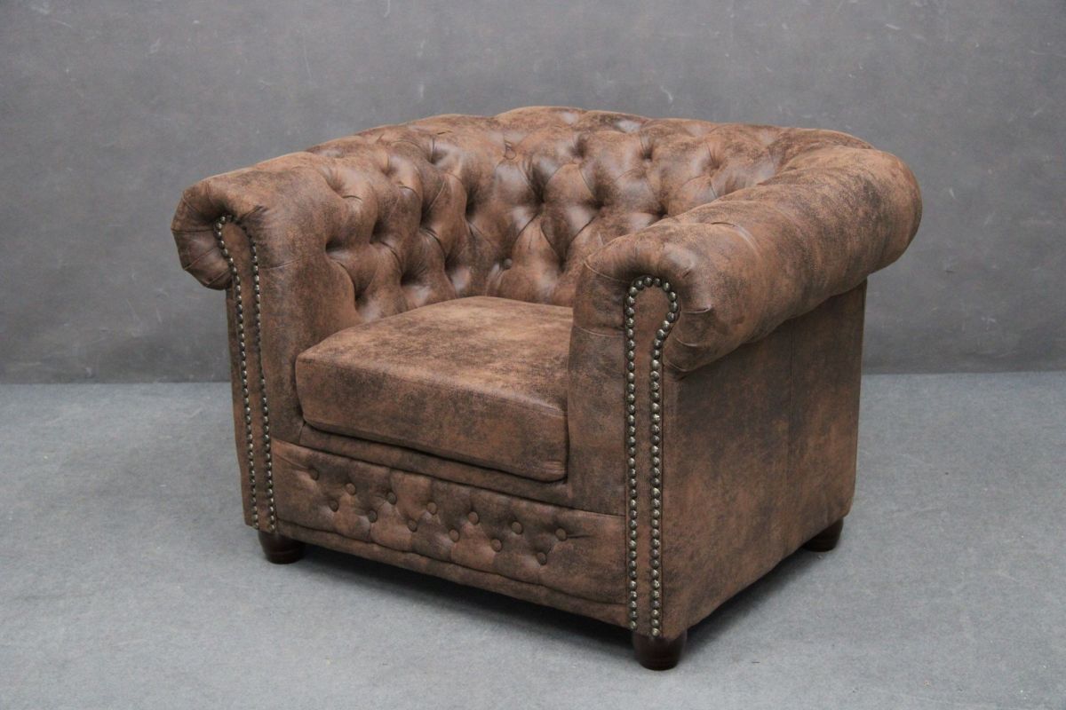 Fotel Oxford Chesterfield Gobi B 4743