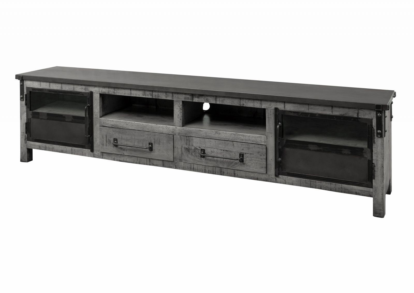 Szafka Rtv Heavy Industry #135 Mango Lakierowane 220X40X60 Cm B 8405