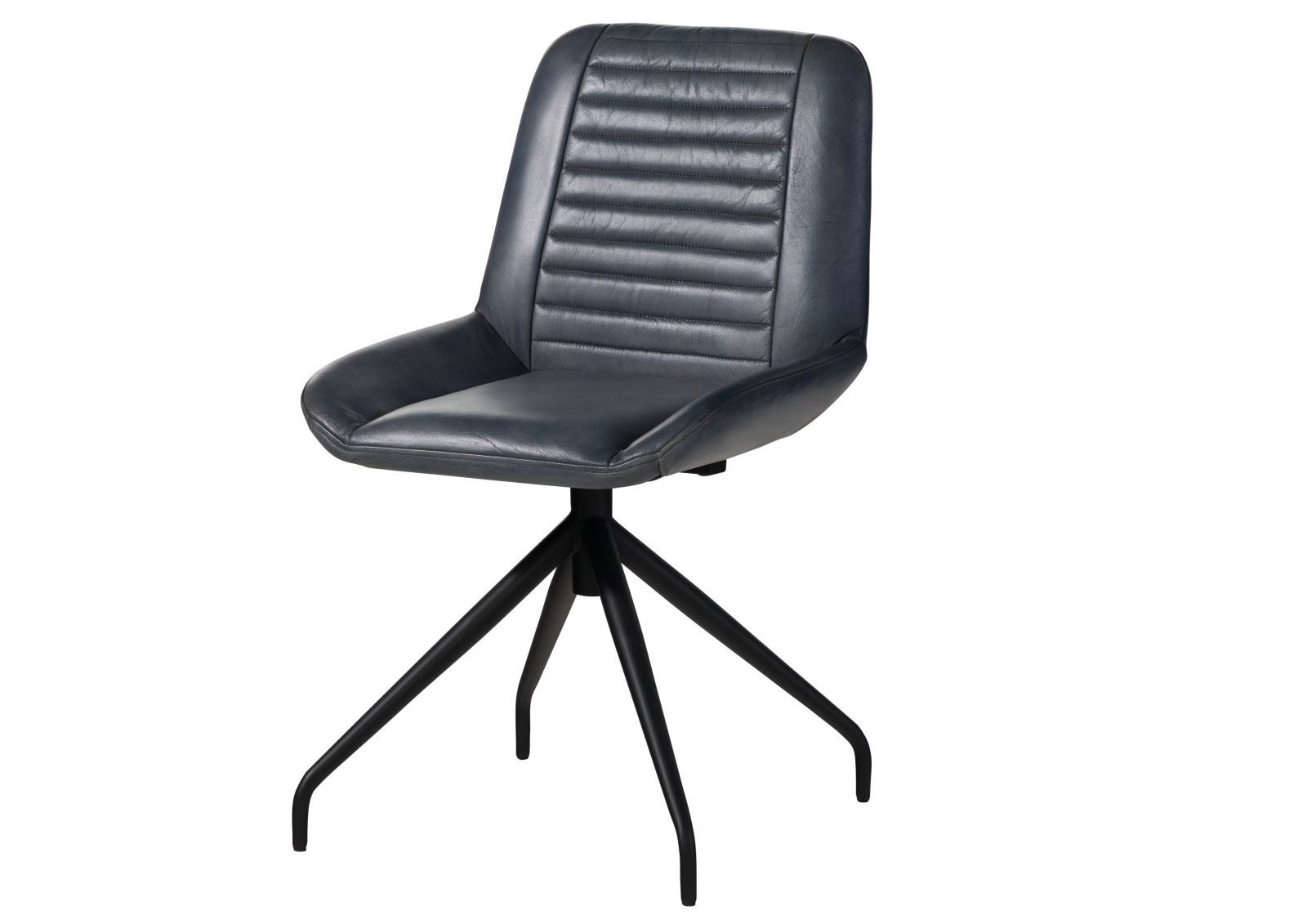 Krzesło Skórzane Iron Label #509 Skóra Naturalna I Metal 49X56X83 Cm B 8425