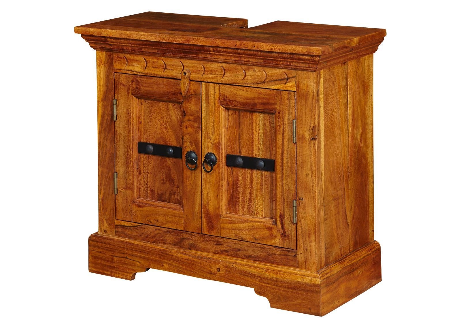 Szafka Pod Umywalkę Oxford #01007 Akacja Lakierowana 66X30X60 Cm B 8453