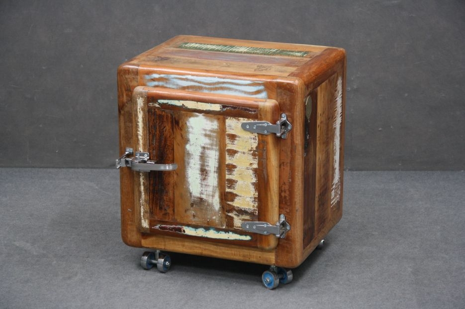 Szafka Freezy #05 Lakierowane Drewno Z Odzysku 50X38X56 Cm B 2192