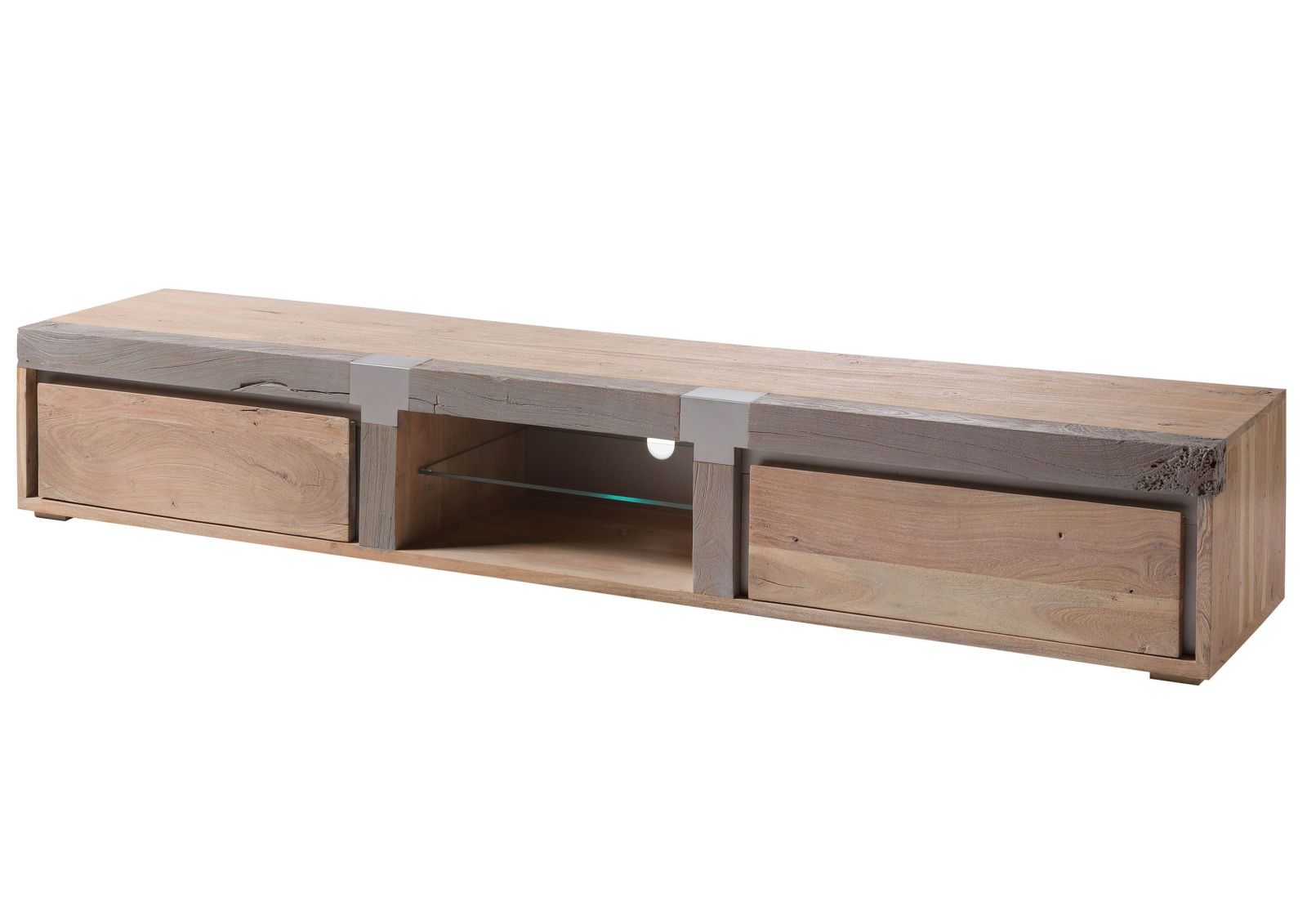 Szafka Rtv Amsterdam #104 Akacja Lakierowana 240X48X39 Cm B 8518