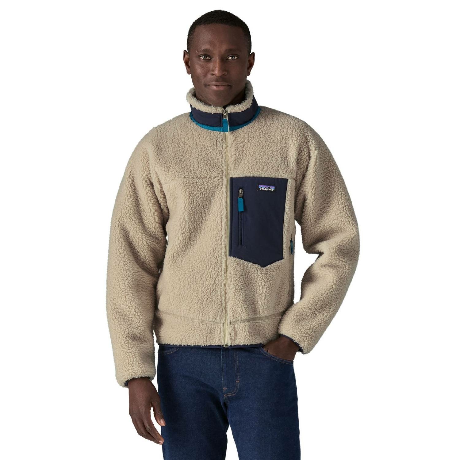 Męska kurtka polarowa Patagonia Classic Retro-X Fleece Jacket natural - S