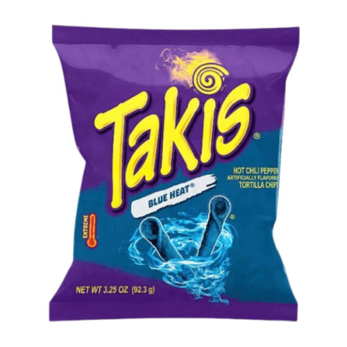 Tortilla Rolls Blue Heat 92,3g Takis