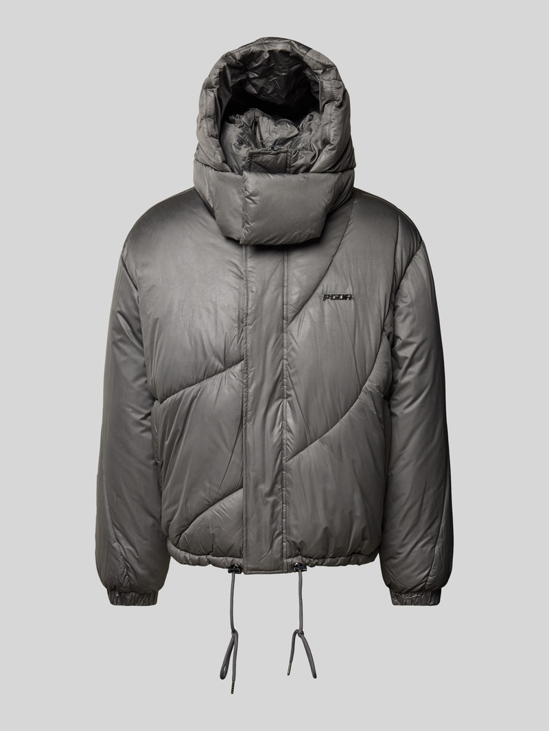 Kurtka pikowana z kapturem model ‘HENRY’