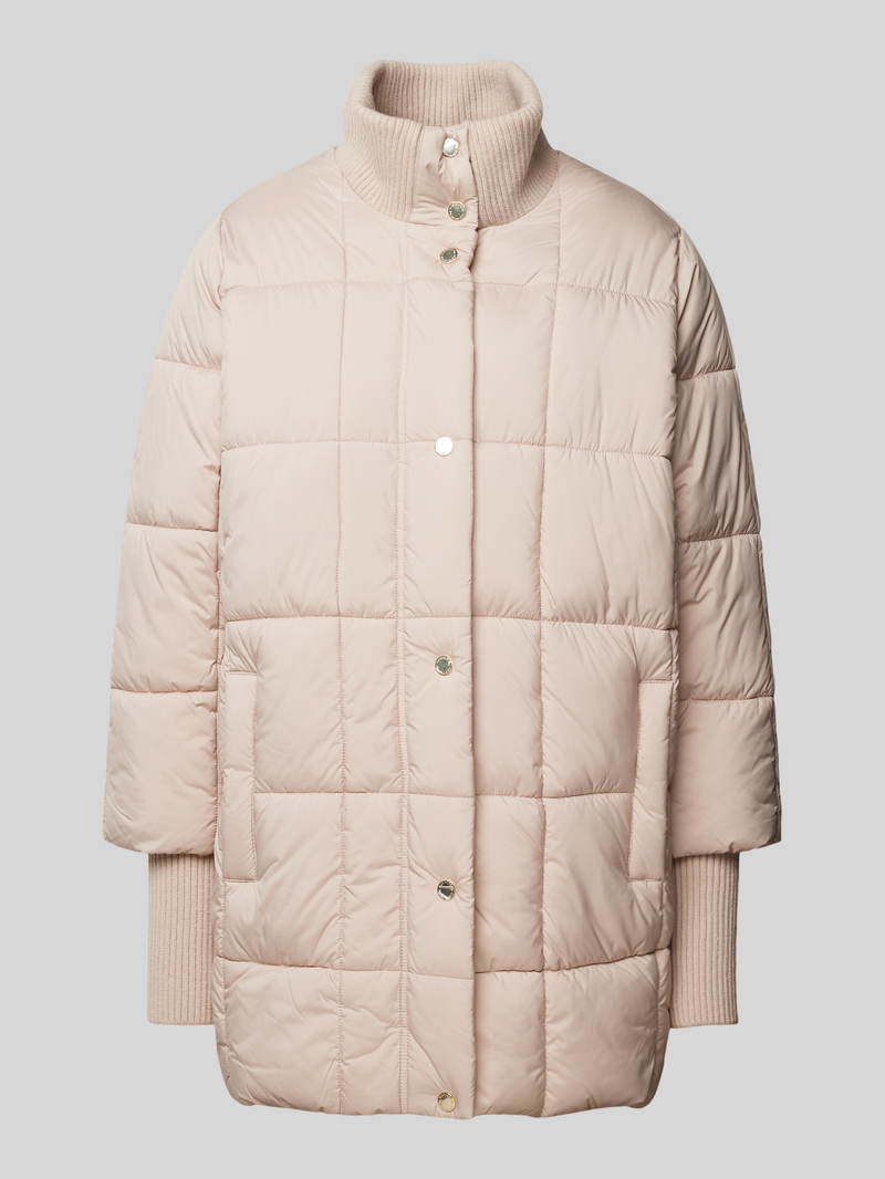 Płaszcz pikowany ze stójką